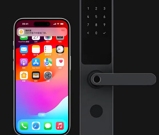 宁河iPhone维修站分享在iPhone上使用家庭钥匙开启智能门锁 
