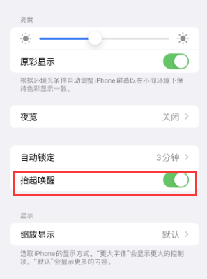 宁河苹果授权维修站分享iPhone轻点无法唤醒怎么办