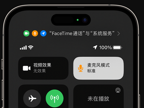 宁河苹果授权维修网点分享iPhone在通话时让你的声音更清晰 