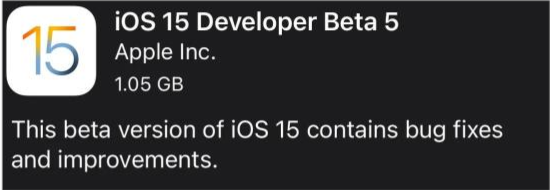 宁河苹果手机维修分享如何升级到iOS15.0 beta5 