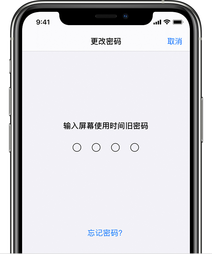 宁河苹果手机维修分享iOS 14 忘记屏幕使用时间密码怎么办 